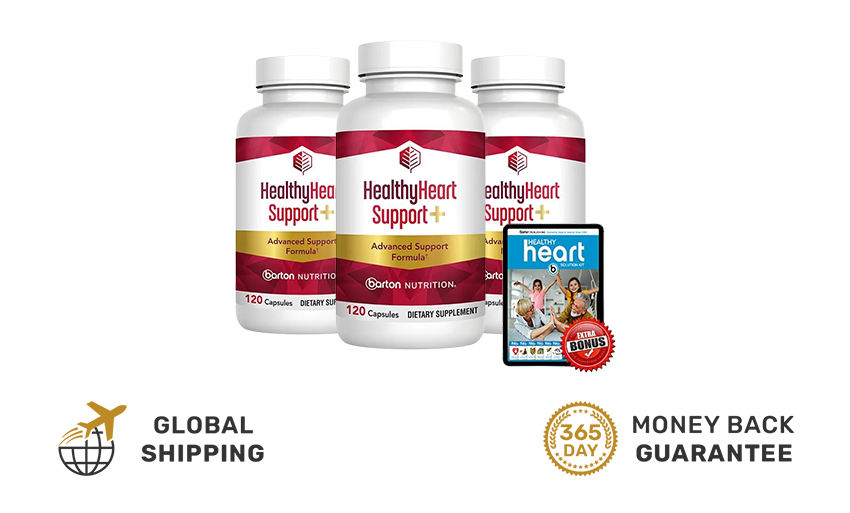 3 Bottles of HealthyHeart Support+