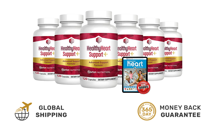 6 Bottles of HealthyHeart Support+